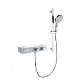 Copper Wall Mounted Bathtub Faucet Abs Hand Shower For Bathroom Led Display