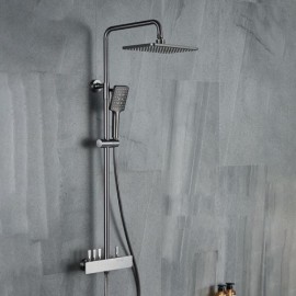 Shower Faucet Copper Body 3-Function Abs Hand Shower Nozzle