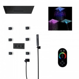 4 Function Led Shower System With Bluetooth Music For Bathroom