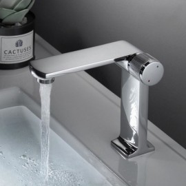 Modern Sink Faucet In Black Copper/Chrome/Gold