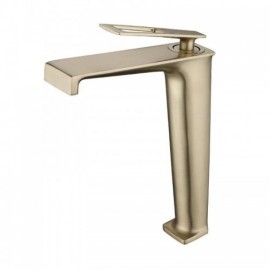 Basin Faucet In Copper Black/Chrome/Gray/Brushed Gold Cold Hot Water