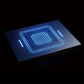 Chrome Multifunctional Recessed Thermostatic Shower Faucet