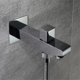 Chrome Multifunctional Recessed Thermostatic Shower Faucet