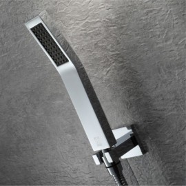 Chrome Multifunctional Recessed Thermostatic Shower Faucet