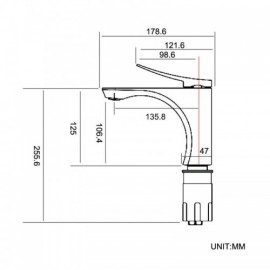 Modern 4 Colors Copper Basin Mixer Faucet For Bathroom