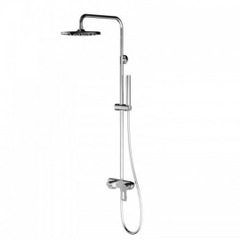 Wall-Mounted Shower System With Hand Shower Faucet For Bathroom 4 Colors