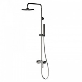 Wall-Mounted Shower System With Hand Shower Faucet For Bathroom 4 Colors