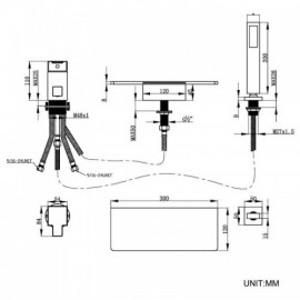 Black Copper Bathtub Mixer Waterfall Faucet With Hand Shower