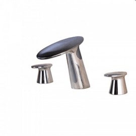 Copper Basin Faucet 3 Holes 2 Handles Bathroom Faucet 5 Models