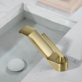 Copper Basin Mixer Brushed Gold/Black/Chrome Unique Modern Design