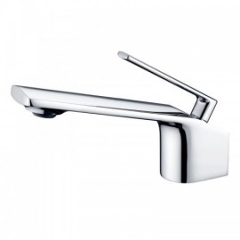 Modern Single Handle Copper Basin Mixer Faucet For Bathroom Brushed Gold/Black/Chrome