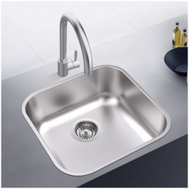 Small Single Bowl Kitchen Sink In 304 Stainless Steel With Drain