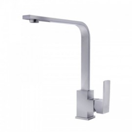 Silver 304 Stainless Steel Single Sink With Drain Soap Dispenser Vegetable Drainer Faucet Optional