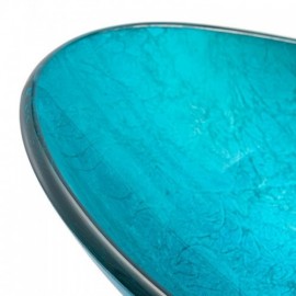 Tempered Glass Countertop Sink Waterfall Faucet For Bathroom