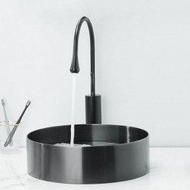 Black/Chrome/Gray Copper Kitchen Faucet For Sink