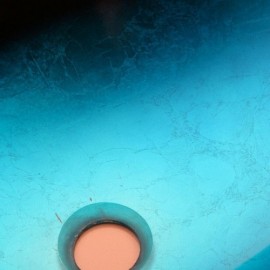 Tempered Glass Basin With Black Mixer Faucet For Bathroom