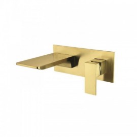Models Wall Mounted Copper Single Handle Bathroom Sink Faucet