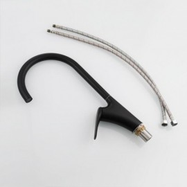 Black/Chrome/Gray Copper Kitchen Faucet For Sink