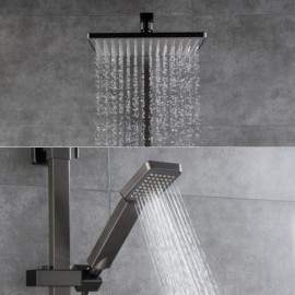 Wall-Mounted Three-Function Shower System Hand Shower Faucet For Bathroom