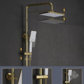 Three-Function Wall-Mounted Shower System Total Height 1.2M Adjustable