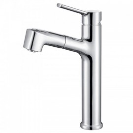 Basin Mixer With Pull-Out Nozzle With 4 Models For Bathroom