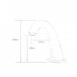 Retro Orb Color Infrared Sensor Basin Faucet For Bathroom