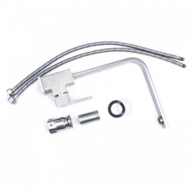 Stainless Steel Single Bowl Sink With Steel Drain For Kitchen