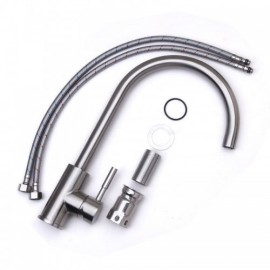 Handmade 304 Stainless Steel Single Sink With Steel Drain Soap Dispenser For Kitchen