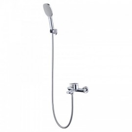 Modern Single Copper Body Bathtub Faucet Abs Hand Shower For Bathroom