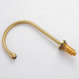 Modern Copper Brushed Gold/Black/Chrome Basin Faucet For Bathroom