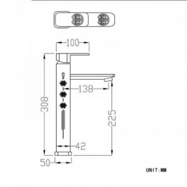 Chinese Classic Style Copper Basin Faucet For Bathroom