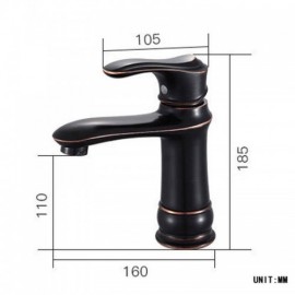 Retro Classic Copper Basin Mixer 5 Models For Bathroom