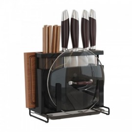 Multifunctional Kitchen Utensil Storage Rack 4 Colors Available