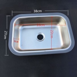 304 Stainless Steel Wall Mounted Sink For Modern Style Kitchen