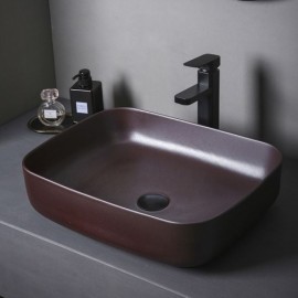 Coffee Ceramic Sink For Bathroom Toilet 4 Models