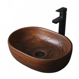 Industrial Retro Style Ceramic Sink For Bathroom Toilet