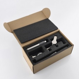 Brushed Stainless Steel Bathtub Mixer With Hand Shower For Bathroom 360° Rotating Water Spout