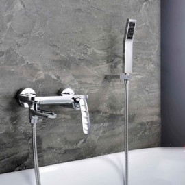Bathtub Faucet With Copper Hand Shower Faucet For Bathroom 3 Models