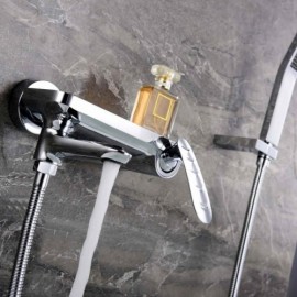 Bathtub Faucet With Copper Hand Shower Faucet For Bathroom 3 Models