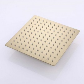 Modern Brushed Gold Shower Faucet With Three Functions For Bathroom