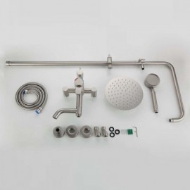 Thermostatic Stainless Steel Shower System For Bathroom