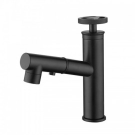 Classic Black Single Handle Basin Mixer