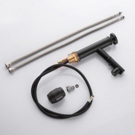 Classic Black Single Handle Basin Mixer