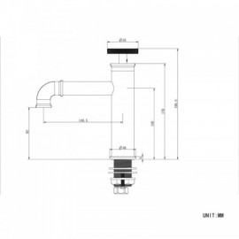 Classic Black Sink Faucet Single Handle For Bathroom