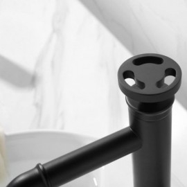 Classic Black Sink Faucet Single Handle For Bathroom