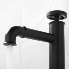 Classic Black Sink Faucet Single Handle For Bathroom