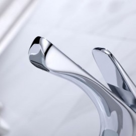 Modern Basin Faucet Brushed Gold/Chrome For Bathroom