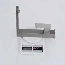 Rotating Kitchen Mixer In Brushed Stainless Steel Modern Style