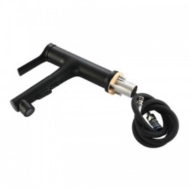 Basin Mixer With Black/Chrome Hand Shower