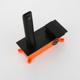 Single Handle Chrome/Black Wall Mounted Sink Faucet Led Display